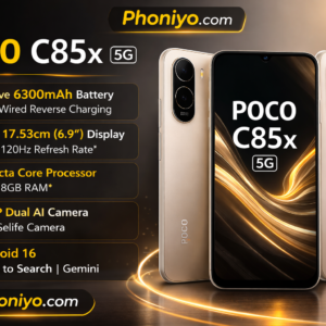 Xiaomi Poco C85x – Full Specifications, Features & Overview